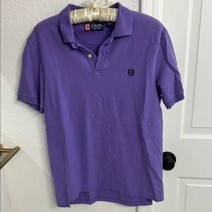 Chaps Lavender Polo Shirt - Size Small